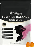 Feminine Balance Probiotic Gummies for Women - with Hawaiian Pineapple, pH Balance Support, Healthy Odor & Flora, Vaginal & Immune Health, Vegan Dietary Supplement - 60 Gummies (1)