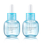 ZealSea Hyaluronic Acid Serum for Face, Hydrating Microneedling Serum, EWG Certified for Sensitive Skin, Vegan Fragrance Free Non-Comedogenic Absorb Quickly, Pure Hyaluronic Acid Anti-Aging 1 Oz*2