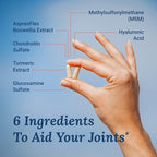 MoveWell by LiveConscious Glucosamine Chondroitin with MSM, Hyaluronic Acid, and More | Joint Health Supplement (2-Pack)
