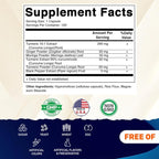 Vitamatic Turmeric Curcumin 10:1 Extract 290 mg – Plant-Based Botanical Extract with Black Pepper 5mg, Ginger 50mg & Moringa 500 mg – Vegetarian, Non-GMO, Gluten-Free – 120 Capsules
