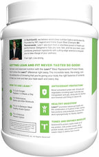 N53 Lean1 Meal Replacement Protein Powder, Cafe Latte Flavor, 15 Serving tub, No Sugar Added