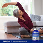 Piping Rock Glucosamine Chondroitin MSM Plus Turmeric | 180 Caplets | Double Strength Formula | Advanced Complex Supplement | Non-GMO, Gluten Free