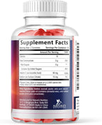 Vitamin C Gummies - 100% of Daily Vitamin C & Sugar Free - Immune Support with Powerful Antioxidants - Nature's Vegan VitaminC Dietary Supplement - Raspberry Flavor for Kids & Adults - 60 Gummies