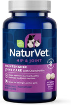 NaturVet Glucosamine DS Level 1 Maintenance Care Hip & Joint Support Pet Supplement for Dogs & Cats –Glucosamine, Chondroitin, Antioxidants –Supports Cartilage, Joint Function – 60 Ct.
