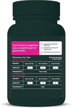 VetriScience Healthy Gut & Digestion Easy-Open Capsules, Acetylator Digestive Enzyme Supplement for Dogs and Cats, Soothe Gut and Bowel Discomfort, 120 Count