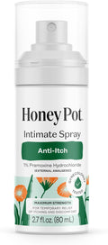 The Honey Pot Company - Feminine Anti-Itch Spray - At Home or On the Go Medicated to Relieve Itch and Irritation. Maximum Strength - 2.71 fl. Oz.