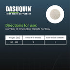 Nutramax Dasuquin for Large Dogs, Joint Health Supplement, Contains Glucosamine for Dogs, Plus Chondroitin, ASU and More, Supports Healthy Joints, Chewable Tablets, 84 Count