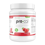 Pro-Cal Strawberry Meal Replacement Powder - High Protein, Low Calorie Shake & Pudding Mix - Low-Carb, Gluten Free - Breakfast Boost - Delicious & Easy to Prepare - 16 Servings, 15.2oz