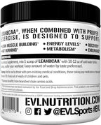 Evlution Stimulant Free Lean BCAA Powder Nutrition BCAAs Amino Acids Powder with CLA Carnitine and 2:1:1 Branched Chain Amino Acids Supports Muscle Recovery Fat Burn and Metabolism - Blue Raz