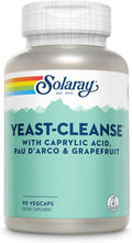 SOLARAY Yeast-Cleanse - 90 Vegetarian Capsules