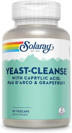 SOLARAY Yeast-Cleanse - 90 Vegetarian Capsules