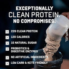 Jocko Fuel Whey Protein Powder, Strawberry Milkshake, 22g Protein, Digestive Enzymes + Probiotic Blend, No Sugar Added, with Essential Amino Acids + Electrolyte Minerals, 27 Servings