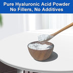 MAYKER Pure Hyaluronic Acid Powder 0.7 oz | High Molecular Weight, Cosmetic Grade | To Make 45+ oz Hydrating Serums For Skin Hydration, Clear, Gel-like Texture | No fillers, No Additives