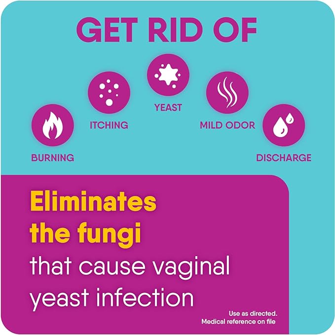 Lagicam 3 Day Yeast Infection Treatment for Women, Start Working on The 1st Day, Miconazole Nitrate, Antifungal Vaginal Cream for Itching and Irritation, 3 Disposable Applicators & Cream (Pack of 2)