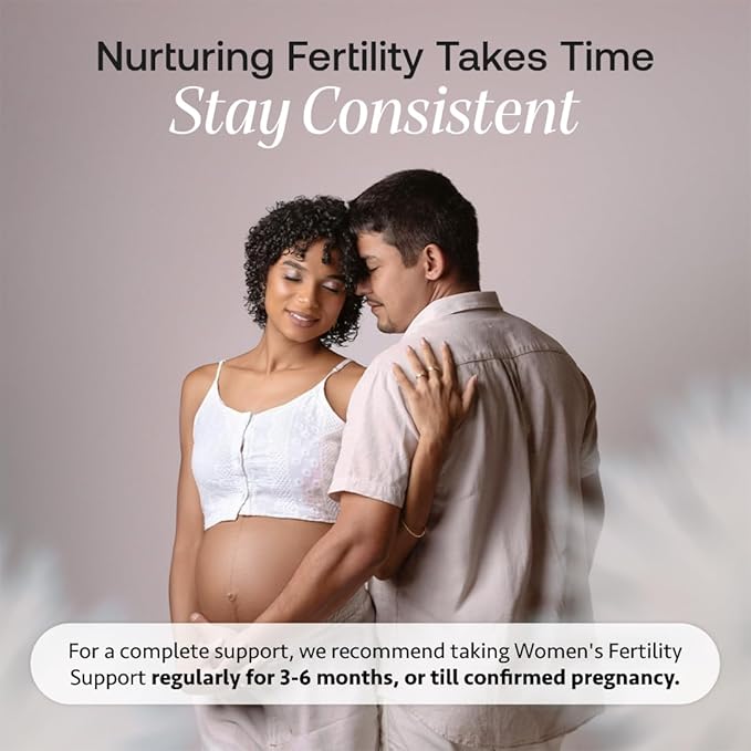 Freshly Moms Ayurvedic Fertility Supplements for Women | Support Ovulation | Conception for Women | Egg Quality | Maca Root, Vitex, & Vitamins | Vegan | 90 Capsules - OSH Wellness