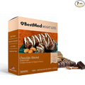 BestMed - High Protein Nutrition Bar - Low-Carb, 15g Protein, Low Sugar, High Fiber, Low Calorie, Meal Replacement Bar (Chocolate Almond, 1 Box - 7 Count)