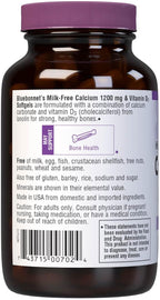 Bluebonnet Nutrition Milk-Free Calcium 1,200 mg Plus Vitamin D3 400 IU - High Potency, Maximum Absorption Strong Healthy Bones & Immune Health Support Supplement, Gluten-Free, Dairy-Free, 60 Softgels
