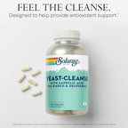 Solaray Yeast-Cleanse -- 180 Vegetarian Capsules