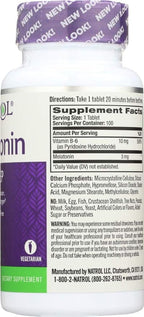 Natrol Melatonin 3 mg Sleep Time Release Dietary Supplement Tablets 100 ea (Pack of 4)