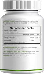 DEAL SUPPLEMENT Vitamin B1 500mg with Benfotiamine, 240 Capsules – 2 in 1 Enhanced Formula – Fat & Water Soluble Thiamine B1 Supplement – Third Party Tested, Non-GMO, No Gluten
