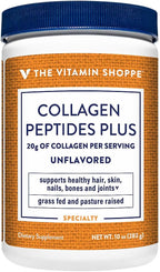 The Vitamin Shoppe Collagen Peptides - Skin Elasticity, Joint Health & Hair Support, Hydrolyzed Collagen