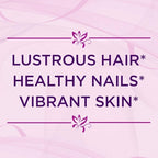 Nature's Bounty Optimal Solutions Hair Skin & Nails Extra Strength Softgels, 150 Count
