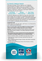 Nordic Naturals Ultimate Omega Minis, Strawberry Flavor - 60 Minis Soft Gels - 1120 mg Omega-3 - High-Potency Fish Oil Supplement - EPA & DHA - Promotes Brain & Heart Health - 30 Servings