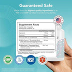 SANE MD - Viscera 3 Postbiotics with Tributyrin - Sodium Butyrate Supplement for Gas and Bloating Relief - Gut Health - IBS & Leaky Gut Butyric Acid Supplement - NSF Certified - 30 Capsules