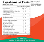 Energy Plus by Pure Essence - Caffeine Free, All Natural Herbal Energy and Focus Supplement - Smooth, No Jitters No Crash - 120 Tablets