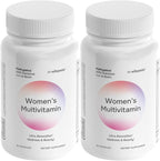 Womens Methylated Multivitamin Multimineral Horsetail, Iron, Biotin Complex with L Methylfolate for Ultra Absorption (2 Pack)