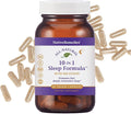 Native Remedies 10-in-1 Natural Sleep Aid for Adults & Kids 4+ – Herbal Sleep Supplement with Melatonin 5mg, Magnesium, Valerian Root, Chamomile & L-Tryptophan – Non-Habit Forming, Vegan, 60 Capsules