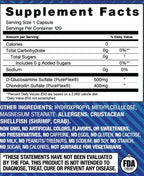 Basic Brands - Move Pureflex Glucosamine Chondroitin - Joint Support Supplement for Flexibility & Mobility - 120 Capsules - 2-Pack
