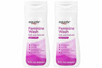 Equate Feminine Wash for Sensitive Skin, Soft & Delicate, (pack of 2) 15 fl oz (444 ml)