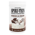 NaturesPlus SPIRU-TEIN, Cookies & Cream - 2.3 lbs - Plant-Based Protein Shake - Non-GMO, Vegetarian, Gluten Free - 30 Servings