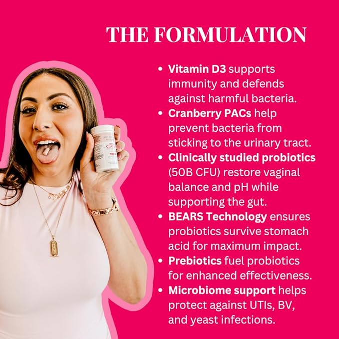 with Clarity Pre/Probiotic with Vaginal and Urinary Support