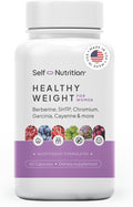 Healthy Weight Loss Supplement for Women, Vegan, Appetite and Craving Control, Fat Burner, Metaboilism Booster, Weight Loss Supplement, Metabolism and Mood Booster - 60 Units