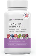Healthy Weight Loss Supplement for Women, Vegan, Appetite and Craving Control, Fat Burner, Metaboilism Booster, Weight Loss Supplement, Metabolism and Mood Booster - 60 Units