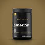 Spoken Nutrition Creatine Monohydrate, Build Lean Muscle Mass and Improve Recovery, Unflavored Powder, 90 Servings, Strength & Performance Support