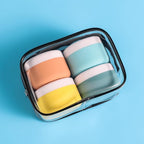 Kuangre Travel Containers for Toiletries, Silicone Cream Jars BPA-Free, Leak-proof 2oz Travel Size Containers, Portable Size Silicone Jars with Lid for Cosmetic Face Hand Body Cream (4 Pack)