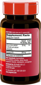 MegaRed Advanced CoQ10 Supplements- 200mg Per Serving, Powerful Antioxidant that Supports Cellular Energy Production and Protects Against Free Radicals*- 30 Coenzyme Q10 Capsules, 30 Servings