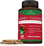 Premium Kidney Cleanse Supplement – Powerful Kidney Support Formula With Cranberry and Astragalus- Helps Support Healthy Kidneys & Urinary Tract Support - Kidney Cleanse Detox & Repair – 60 Capsules