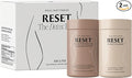 Reset Detox Duo – AM + PM Weight Loss Support Bundle | Supports Metabolism, Appetite Control, Digestion, & Overnight Detox | 90 Capsules | 30-Day Supply | Vegan, Gluten-Free, Cruelty-Free