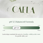 CAELA Feminine Wash Foam Fairgreen, pH-Balanced Intimate Cleanser for Women, Triple Lactobacillus Ferment Complex, Vegan K-Beauty with Green Tea & Mugwort, Sulfate-Free, 5.07 Fl Oz