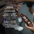 Koia Elite Plant Based Protein Shake, Chocolate, 32g Protein, 4g Sugar, 6g Prebiotic Fiber, Pre & Post Workout Nutritional Drink, No Seed Oils, Dairy-Free, Gluten-Free, Non-GMO, 12 Fl Oz (Pack of 12)