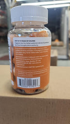 Viteey Turmeric Gummies with Turmeric Curcumin, Ginger & Black Pepper Extract - Immune Support, Healthy Skin, and Joint Health - Vegan, Gelatin Free, GMO Free - Tasty Chewable Peach Flavored-60 Count