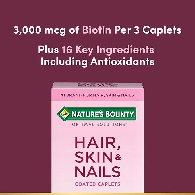 Nature's Bounty Hair, Skin & Nails, 60 caplets