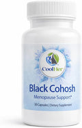 Menopause Support for Women – Hot Flash & Night Sweat Relief – Black Cohosh Supplement – Non-GMO, Gluten-Free – 30 Capsules