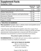 BIOTICS RESEARCH Hydro-Zyme Digestive Support, Contains Betaine Hydrochloride, Supports Healthy Gastric pH 90 Tablets