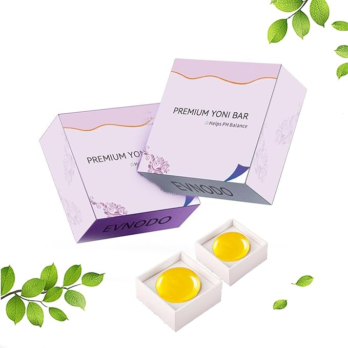 2 PCS Premium Yoni,Natural Feminine Care for pH Balance,Herbal Organic Ingredients,Hydration&Odor Control,Handmade Vegan,Daily Intimate Hygiene with Bubble Foam Net