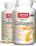 Jarrow Formulas® Type II Collagen Complex 1000 mg Supplements, Supports Skin and Joint Health, 60 Capsules, 30 Day Supply (Pack of 2)